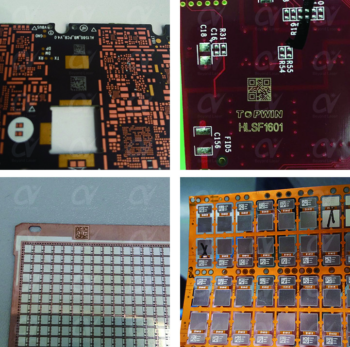 PCB二維碼激光打標(biāo)