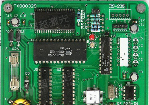 PCB電路板用激光打標(biāo)機(jī)的效果